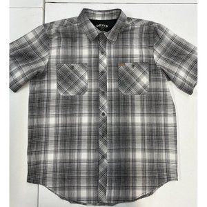 Orvis Short Sleeve Button Down Shirt Men’s Large